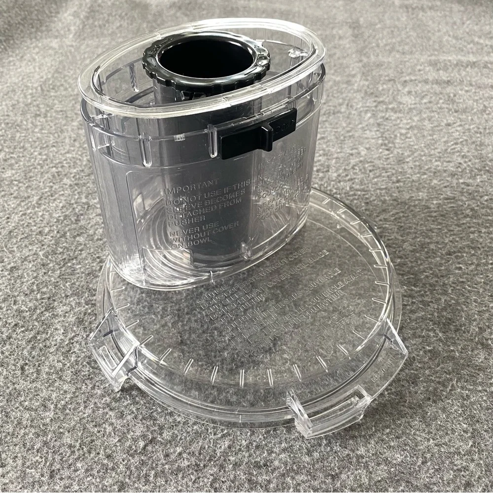 Cuisinart Pro Custom 11 Food Processor Replacement Lid Chute Pusher DLC-877BGTX - Picture 2 of 9